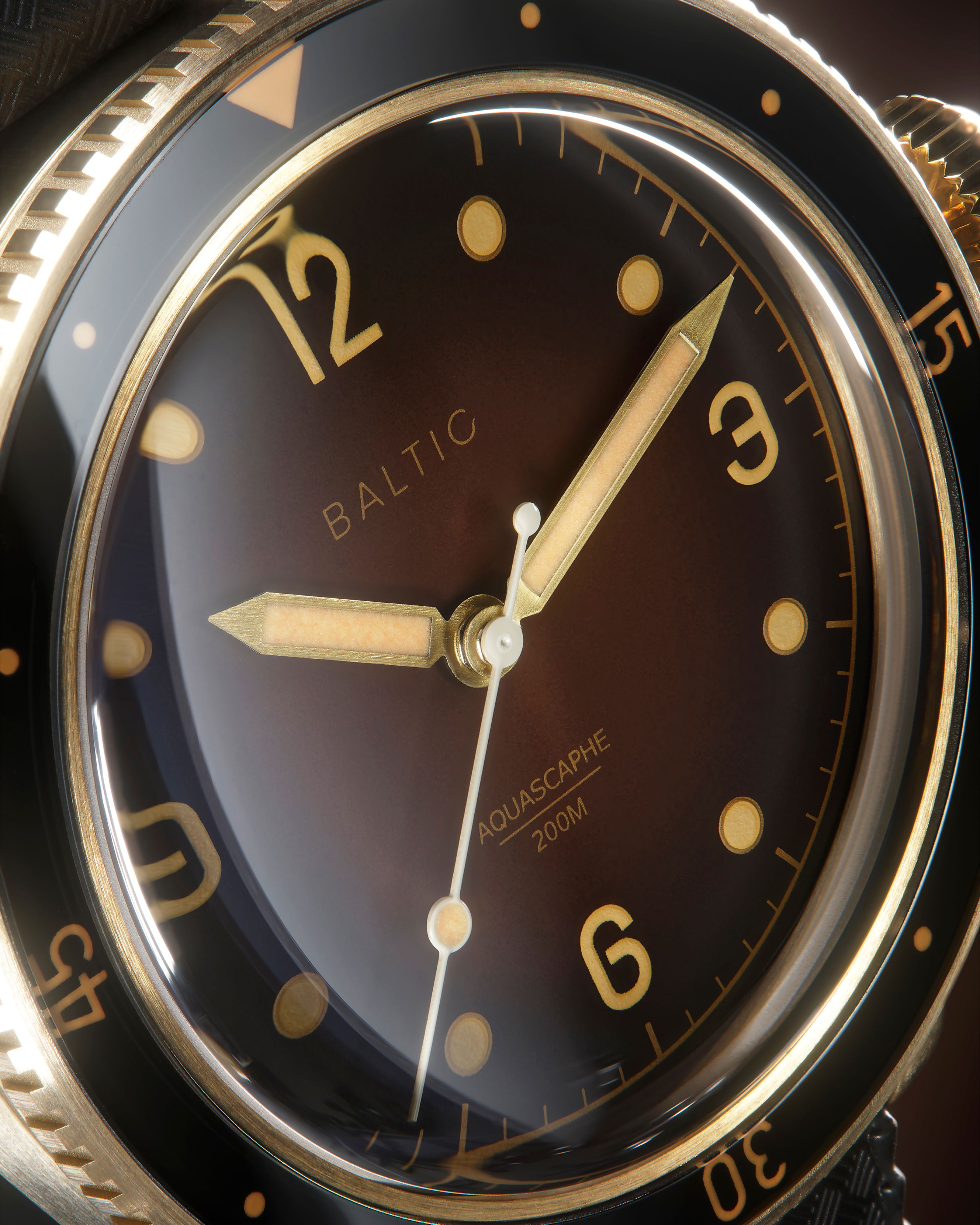 Aquascaphe Bronze Brown | Baltic Watches