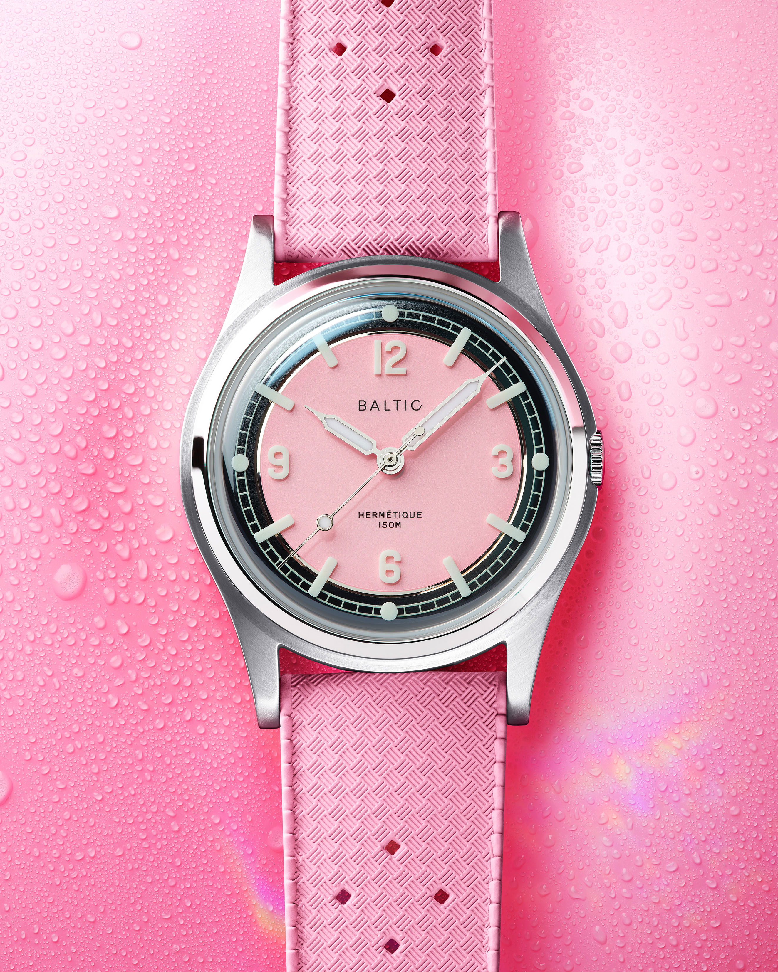 Hermetique Summer Pink | Baltic Watches