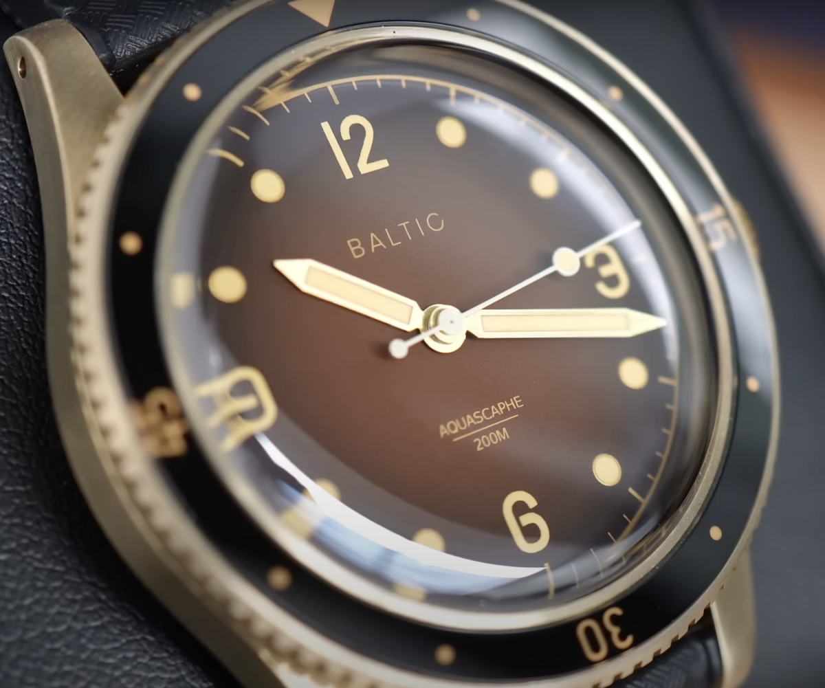 Aquascaphe Bronze Brown | Baltic Watches