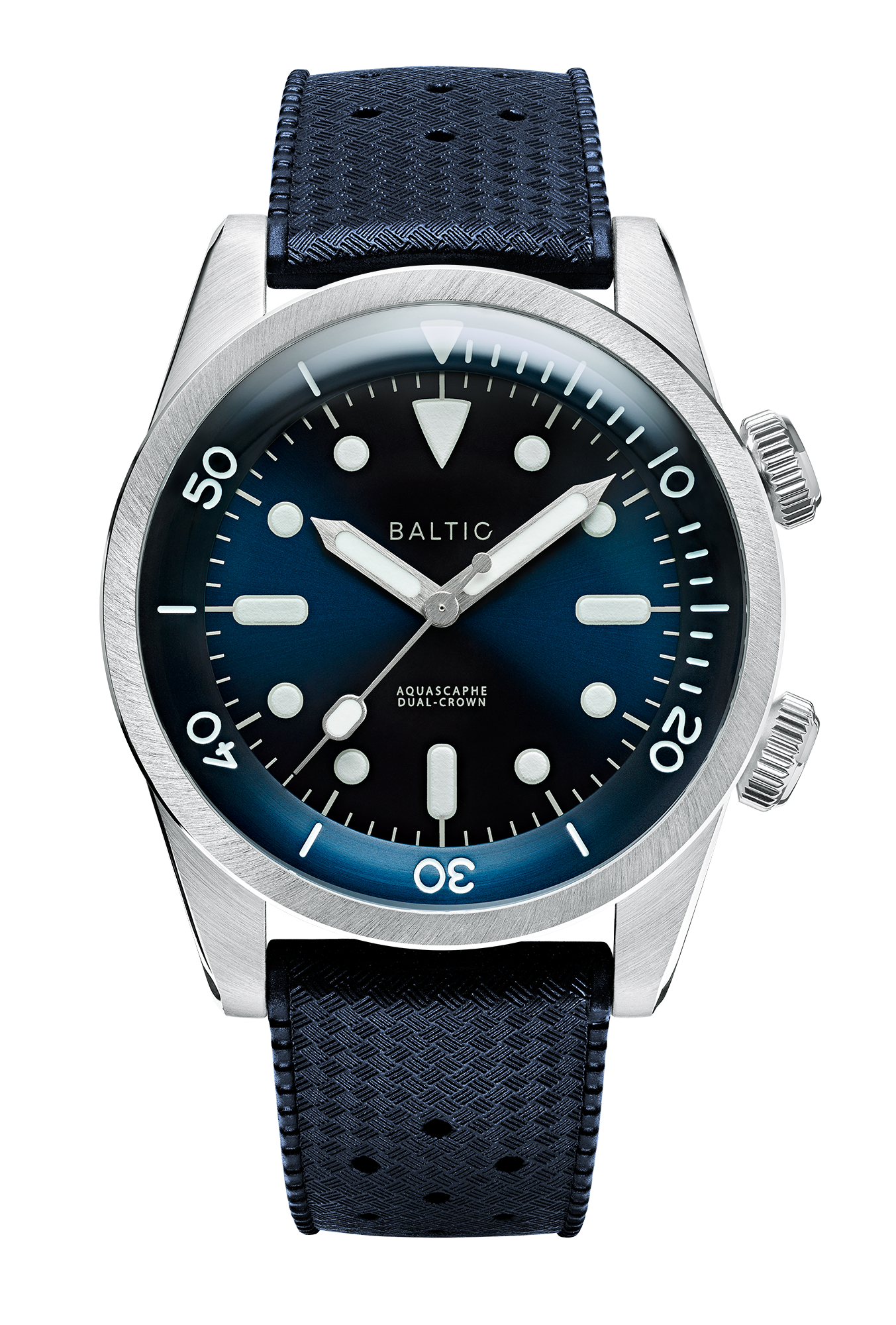 Aquascaphe Dual-Crown - Blue