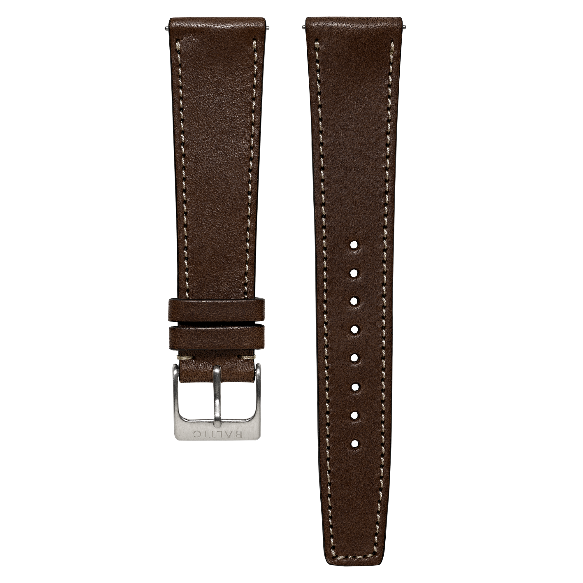 Stitched strap - Chocolate