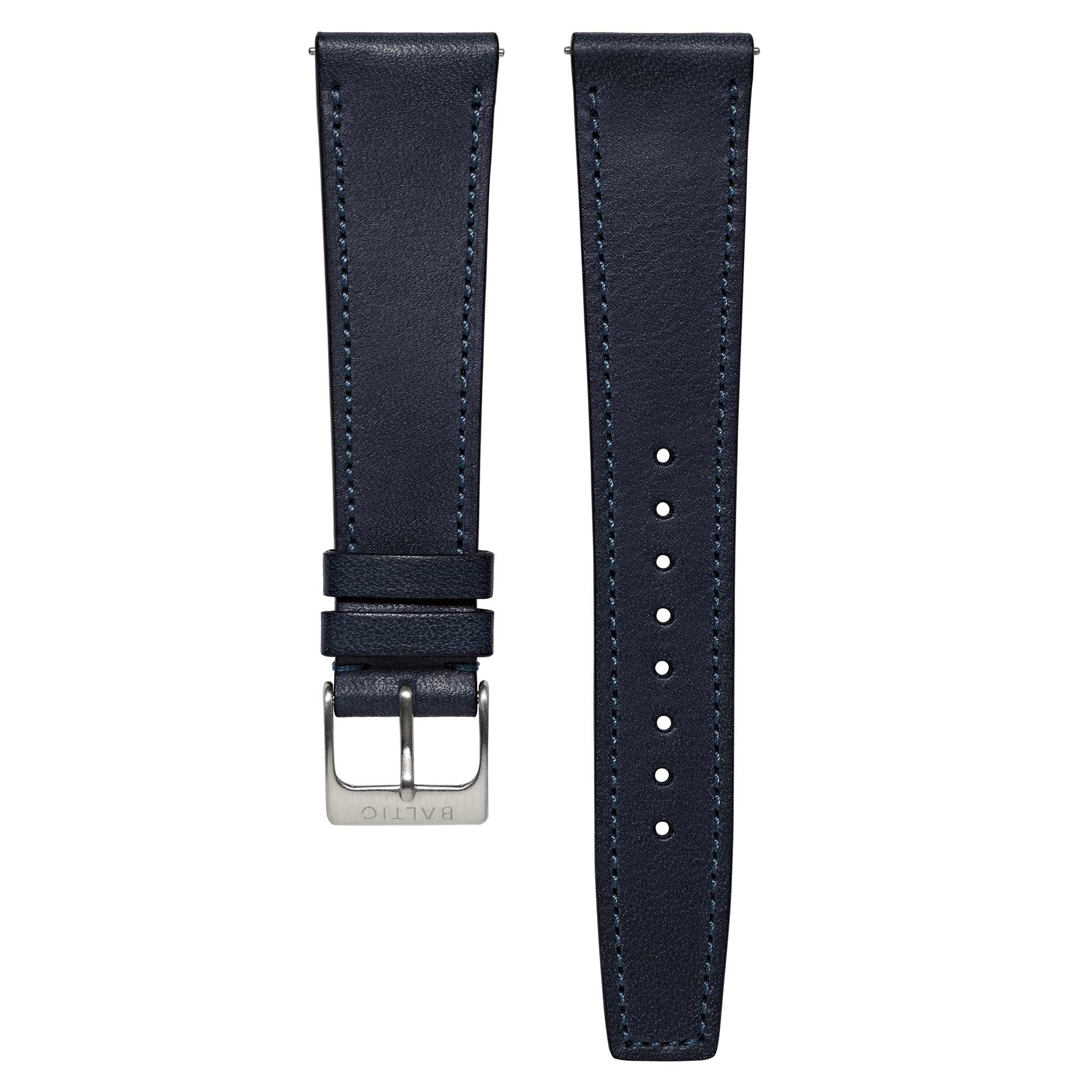 Stitched strap - Navy blue